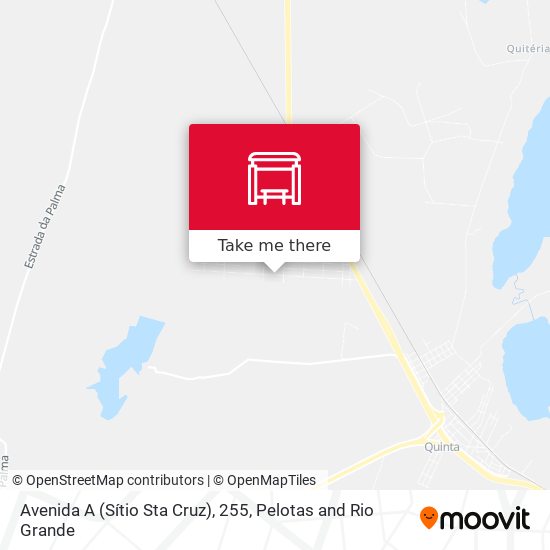 Avenida A (Sítio Sta Cruz), 255 map