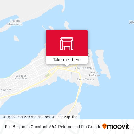 Rua Benjamin Constant, 564 map