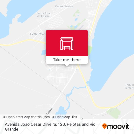 Avenida João César Oliveira, 120 map