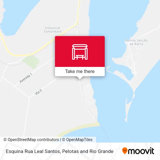 Esquina Rua Leal Santos map