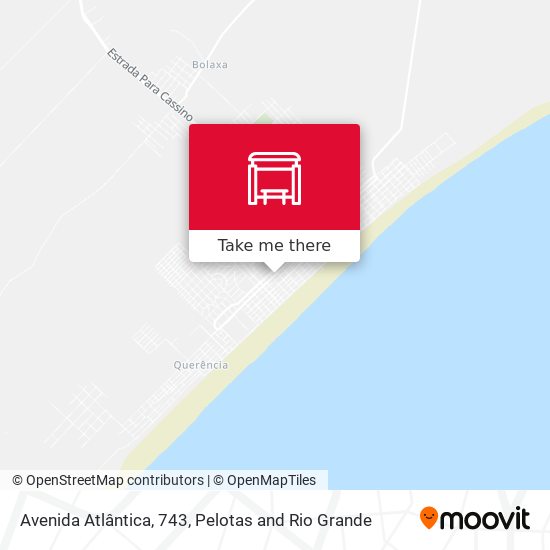 Avenida Atlântica, 743 map