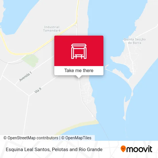 Esquina Leal Santos map