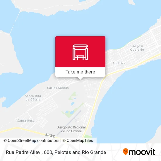 Rua Padre Alievi, 600 map