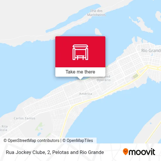 Rua Jockey Clube, 2 map