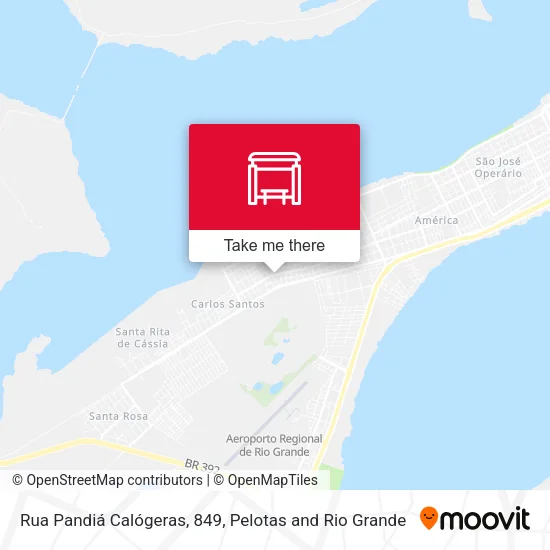 Mapa Rua Pandiá Calógeras, 849