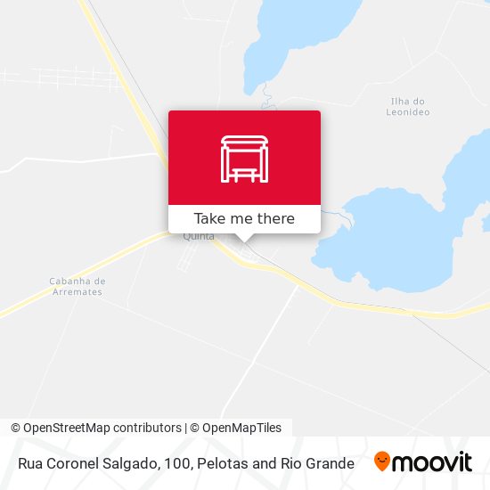 Rua Coronel Salgado, 100 map