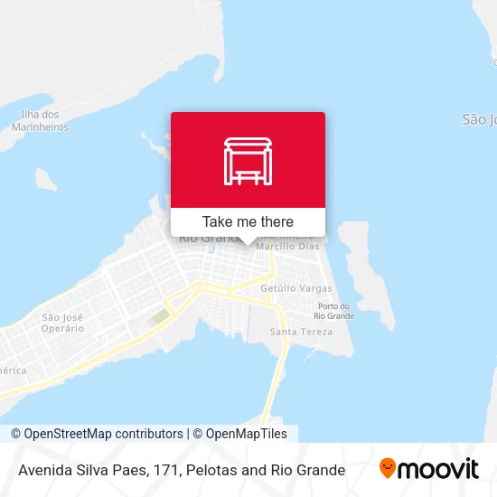 Mapa Avenida Silva Paes, 171