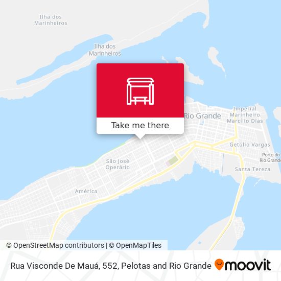 Rua Visconde De Mauá, 552 map