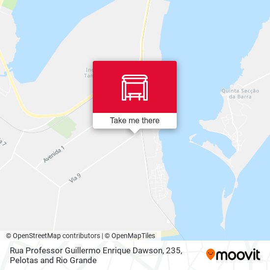Rua Professor Guillermo Enrique Dawson, 235 map