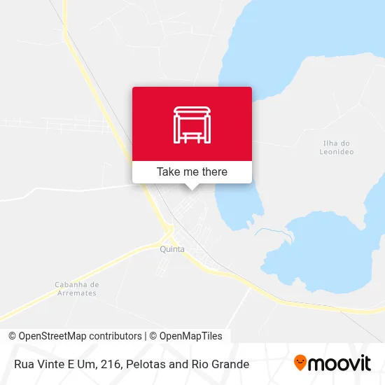 Rua Vinte E Um, 216 map