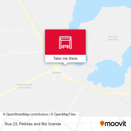 Rua 23 map