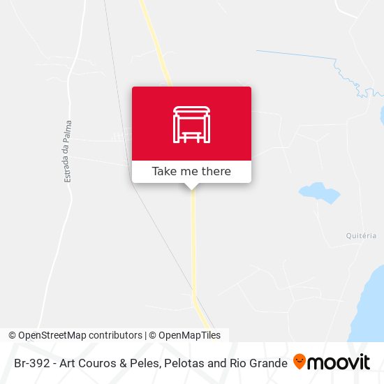 Br-392 - Art Couros & Peles map