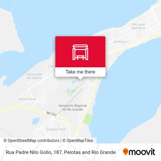 Rua Padre Nilo Gollo, 187 map