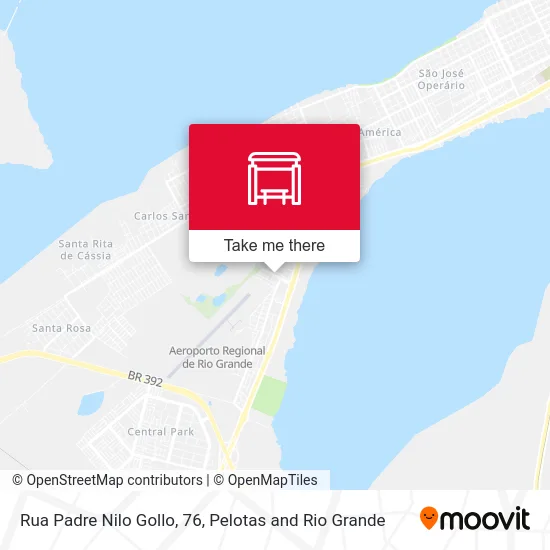 Rua Padre Nilo Gollo, 76 map