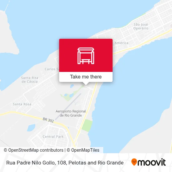 Rua Padre Nilo Gollo, 108 map