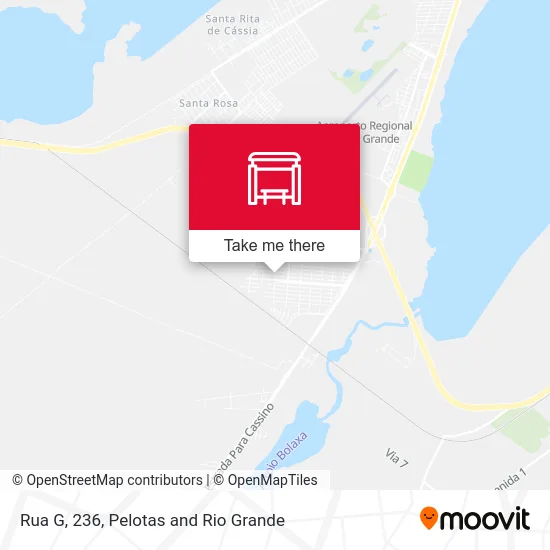 Rua G, 236 map