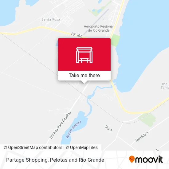 Partage Shopping map