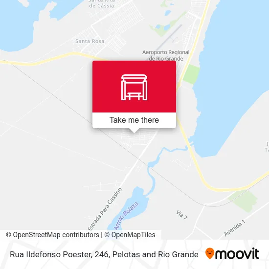 Rua Ildefonso Poester, 246 map