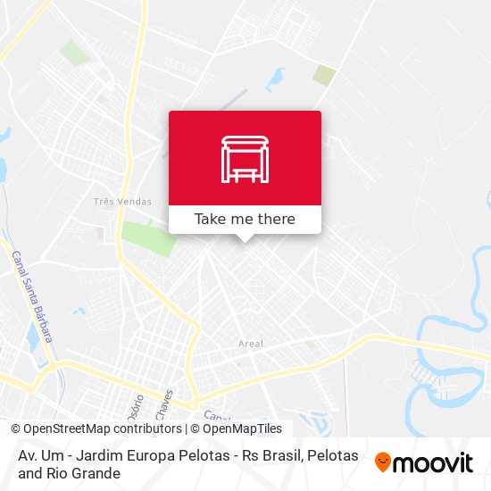 Av. Um - Jardim Europa Pelotas - Rs Brasil map