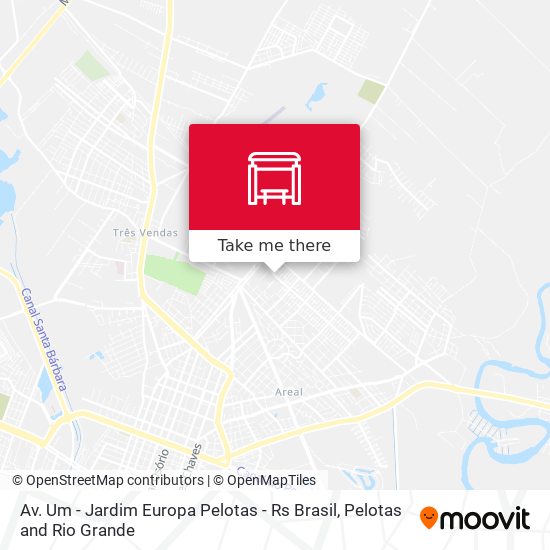 Av. Um - Jardim Europa Pelotas - Rs Brasil map