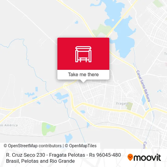 R. Cruz Seco 230 - Fragata Pelotas - Rs 96045-480 Brasil map