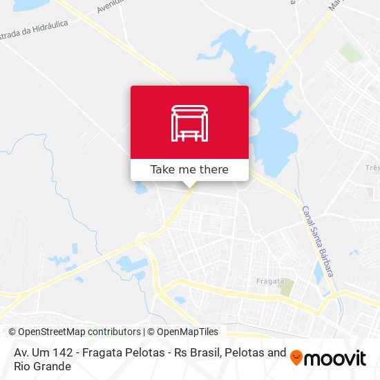 Av. Um 142 - Fragata Pelotas - Rs Brasil map