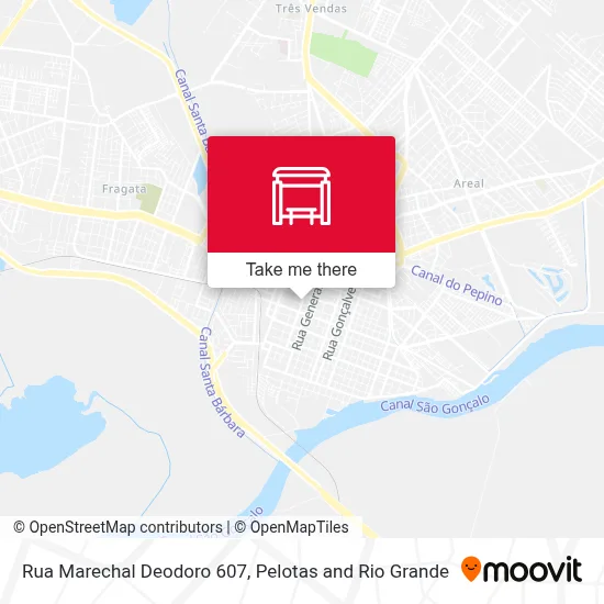 Rua Marechal Deodoro 607 map