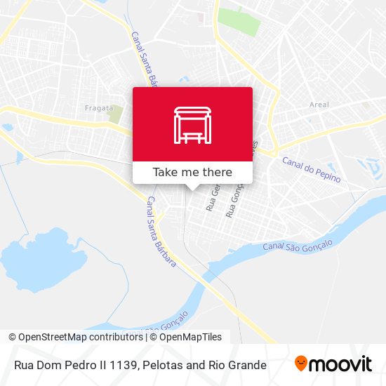 Rua Dom Pedro II 1139 map