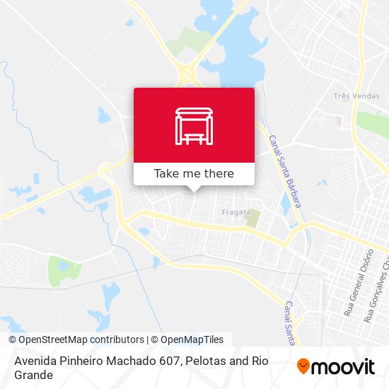 Avenida Pinheiro Machado 607 map