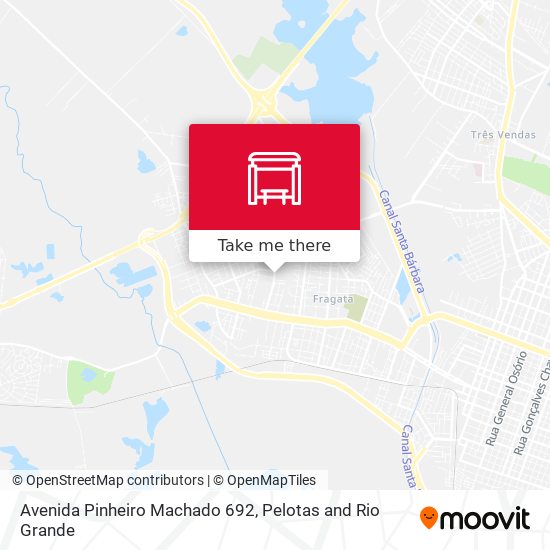 Avenida Pinheiro Machado 692 map