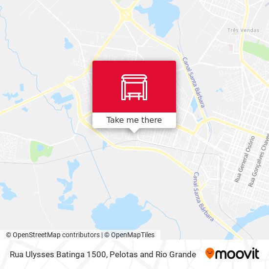 Rua Ulysses Batinga 1500 map