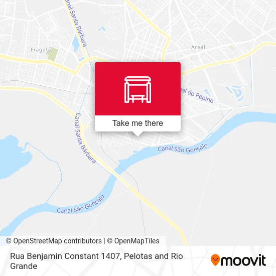 Rua Benjamin Constant 1407 map