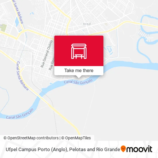 Ufpel Campus Porto (Anglo) map