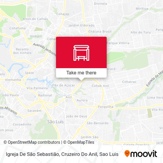 Igreja De São Sebastião, Cruzeiro Do Anil map
