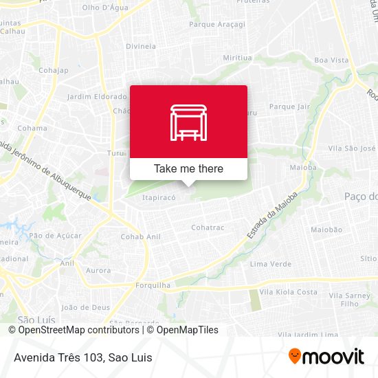 Avenida Três 103 map
