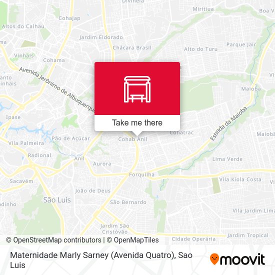 Maternidade Marly Sarney (Avenida Quatro) map