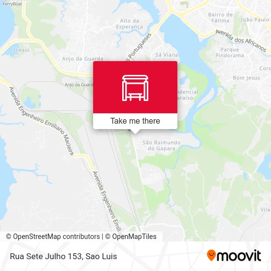 Rua Sete Julho 153 map