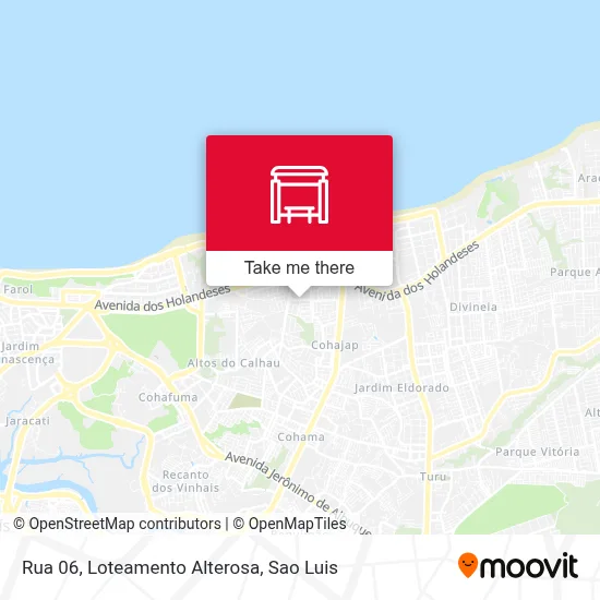 Rua 06, Loteamento Alterosa map
