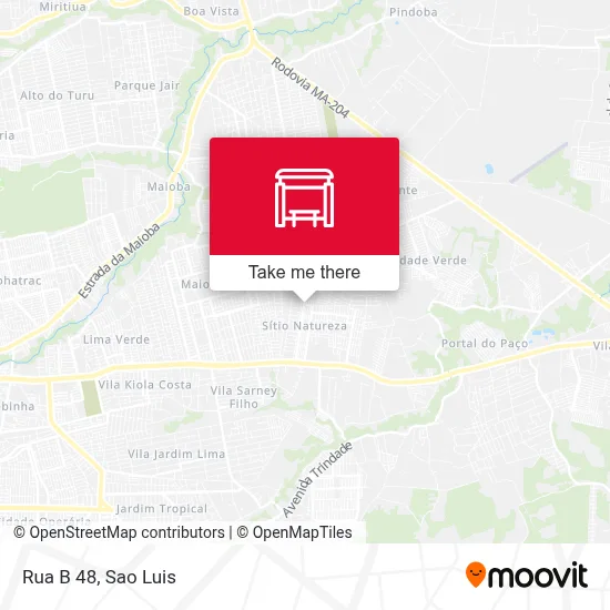 Rua B 48 map