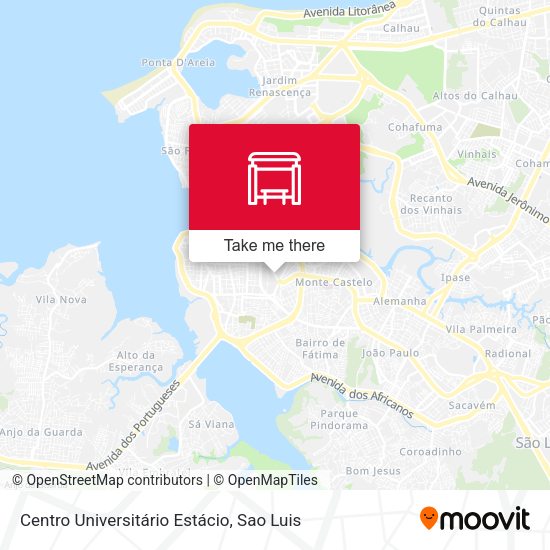 Centro Universitário Estácio map