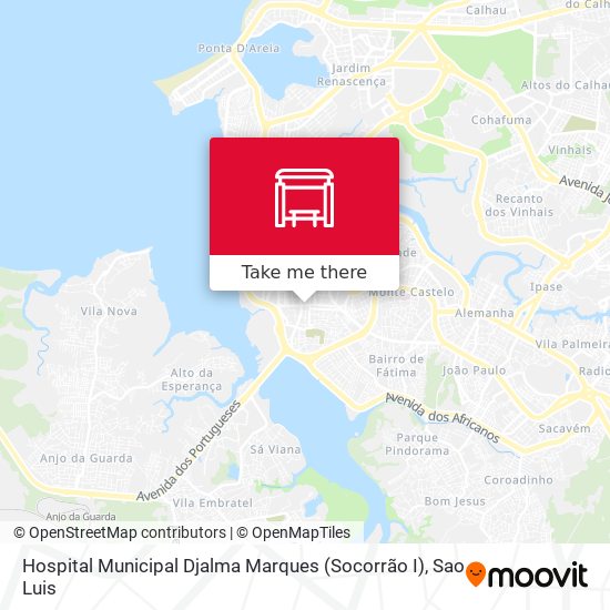 Hospital Municipal Djalma Marques (Socorrão I) map