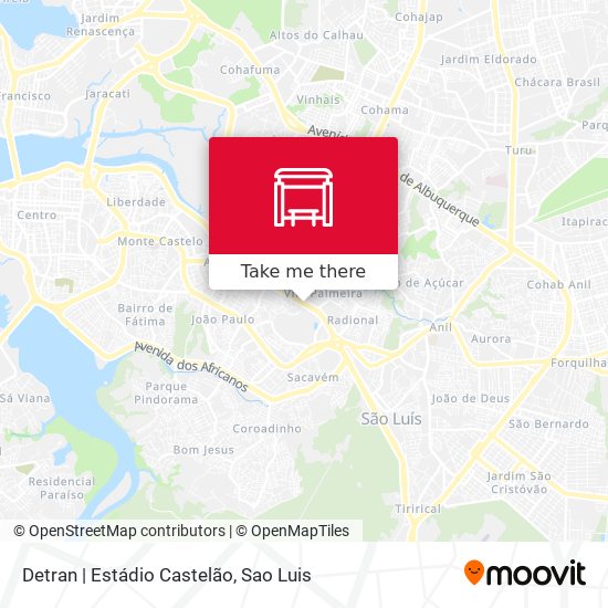 Detran | Estádio Castelão map