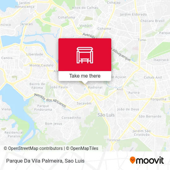 Parque Da Vila Palmeira map