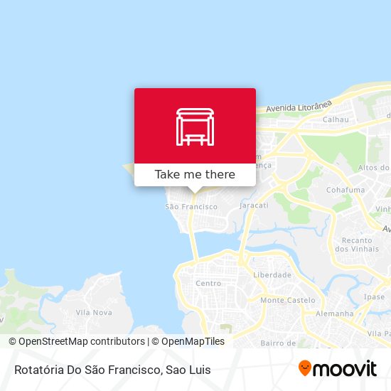 Rotatória Do São Francisco map
