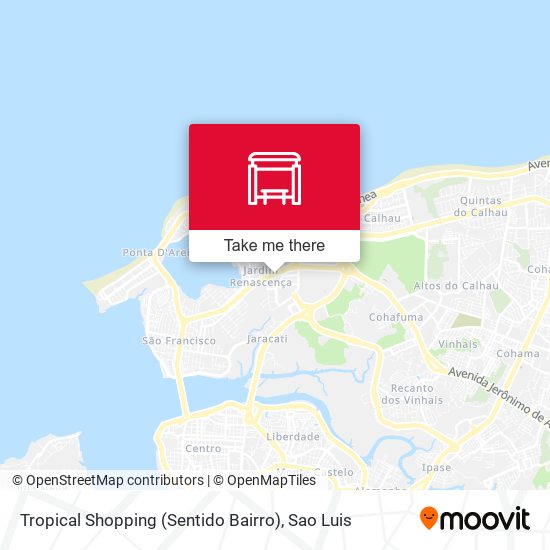 Tropical Shopping (Sentido Bairro) map