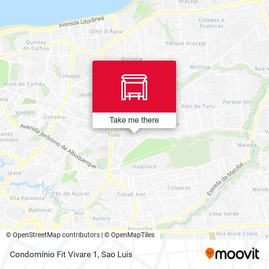 Condomínio Fit Vivare 1 map