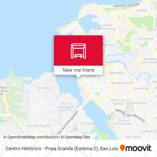 Centro Histórico - Praia Grande (Externa 2) map