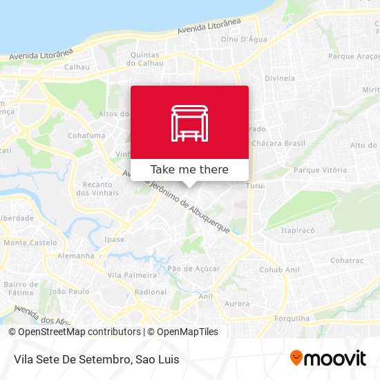 Vila Sete De Setembro map