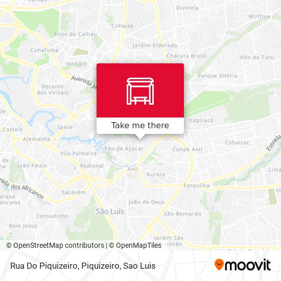 Rua Do Piquizeiro, Piquizeiro map
