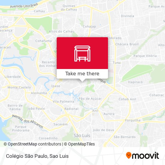 Colégio São Paulo map